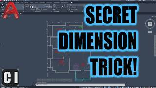 AutoCAD How to Add Dimensions The Easy Way [upl. by Aivizt742]