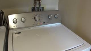 Maytag MVWC565FW washer spin cycle squeal [upl. by Tala]