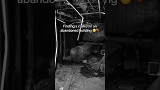 Found CASKET At ABANDONED Funeral Home abandoned stillwater urbex scary explore fyp exploring [upl. by Oirevlis881]