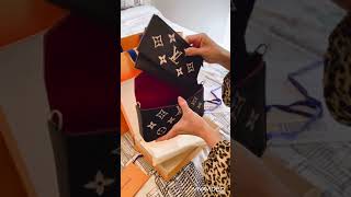 Unboxing Louis Vuitton felicie pochette [upl. by Atsirak]