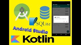 Part1 SQLite Database and RecyclerView in Android Studio by Kotlin [upl. by Karalynn305]