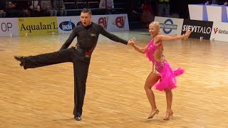 Yusupov  Kharina RUS  2016 GS Lat R3 S  DanceSport Total [upl. by Alracal]