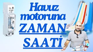 Zaman Saati İle Havuz Motoru Çalıştırma [upl. by Barry746]