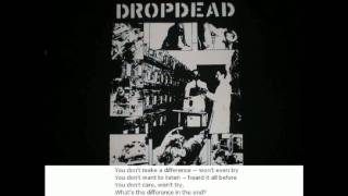 Dropdead  Fucking assholes w lyrics [upl. by Greer]