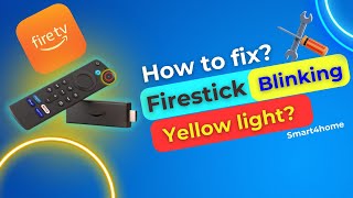 How to fix Firestick Blinking Yellow Light  How to Fix Fire TV Remote Flashing OrangeYellow [upl. by Earlie]