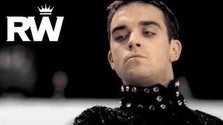 Robbie Williams  Shes The One  Robbie Shows Off On The Icerink [upl. by Annahaj398]