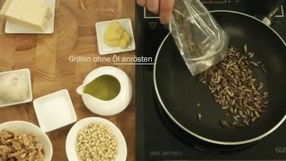 KOCHEN MIT SNACK INSECTS  GRILLEN PESTO  INSEKTEN ESSEN [upl. by Luane]