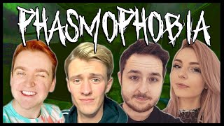 I Played Phasmophobia And This Happened  Ft LDShadowLady Smallishbeans amp Smajor [upl. by Akahc]