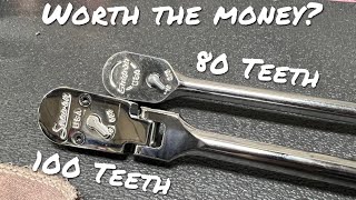 Is The New SnapOn 100 Tooth Ratchet Worth it [upl. by Geoffrey917]