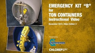 BDVD How to Use the Chlorine Institute Emergency Kit quotBquot for Chlorine Ton Containers [upl. by Pacian]