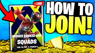 How To JOIN Tournaments in Fortnite 2024 Enter Cash Cups In Fortnite PS5 PS4 Xbox PC Switch [upl. by Eadahc]