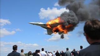 Happened today The first F16 shot down 8 Russian SU34s in a row in a fierce dogfight [upl. by Dola]