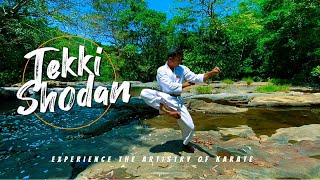 Tekki Shodan Kata Demonstration  Shotokan Karate [upl. by Brice]