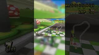 Nerd explains corruption on AI pathing  Mario Kart Wii Corruptions 2  shorts shortsvideo short [upl. by Leahcimnaes]