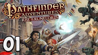 Pathfinder Adventures  Tutorial Chapter 1 PC Gameplay [upl. by Linzy]