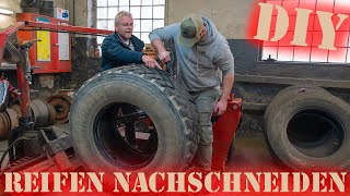 REIFEN SELBER NACHSCHNEIDEN HowTo  Offroadreifen  DIY [upl. by Neila]