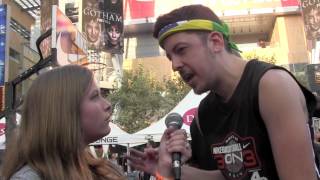 Christopher MintzPlasse Interview at Straight But Not Narrow Celebrity Basketball Game [upl. by Ayenat]