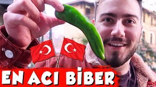 TÜRKİYENİN EN ACI BİBERİ 🇹🇷🌶 [upl. by Lokkin]