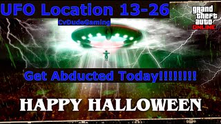 GTA Online UFO Location 1826 2024 Get Abducted For Stun Baton [upl. by Amikan53]