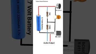 Microphone Circuit Diagram Connection shorts [upl. by Ahsha637]