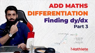 Differentiation  Finding dydx O Level  IGCSE Part  3 [upl. by Amihc]