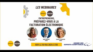 Entrepreneurs préparezvous à la facturation électronique [upl. by Jacobine]