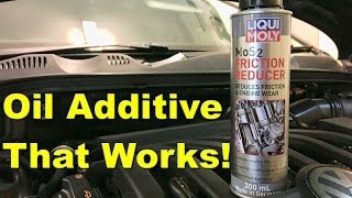 Review  Liqui Moly MoS2 Friction Reducer Oil Additive [upl. by Yanej739]