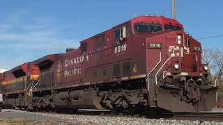 CP 9816 Leads 137 through Calumet IN [upl. by Asirralc]