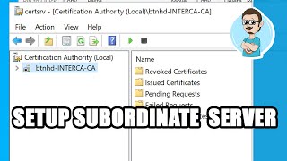 Install and Configure Intermediate CA Server  Part 2 [upl. by Ros]