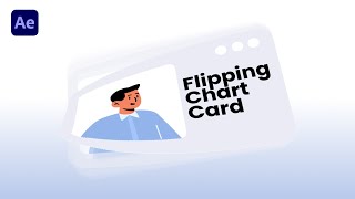 Flipping Chart Card Animation After Effects Tutorial [upl. by Zurek169]