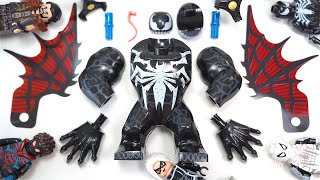 LEGO Marvels SpiderMan 2  Venom  Kraven  Spiderman Evolved Suit Unofficial Lego minifigures [upl. by Hartill]