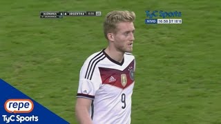 Andre Schurrle descontó para Alemania [upl. by Nahtanohj770]