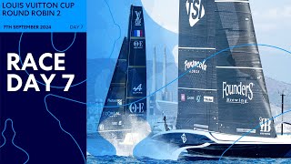 Louis Vuitton Cup  Day 7  Round Robins  LIVE [upl. by Hindu350]