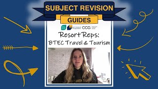 Resort Reps  BTEC Travel amp Tourism  SLN Connect Subject Revision Guides [upl. by Hannala]