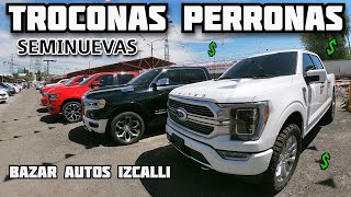 BUSCANDO TROCAS SEMINUEVAS MUY PERRONAS FORD F150 GMC SIERRA RAM BAZAR AUTOS IZCALLI TRUCKS FOR SALE [upl. by Ytrebil]