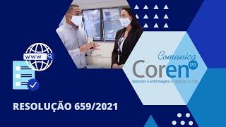 COMUNICA CORENPR  Resolução Cofen 6592021 [upl. by Haym944]