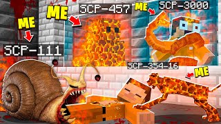 I Became EVERY FIRE SCP in MINECRAFT  Minecraft Trolling Video [upl. by Weidar]