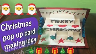 Christmas greeting card ideaeasy and beautiful Christmas card makingMarry Christmas 🎁⛄⛄⛄ [upl. by Jervis]