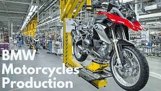 BMW Motorcycles Production  HOW ITS MADE [upl. by Ariamat]