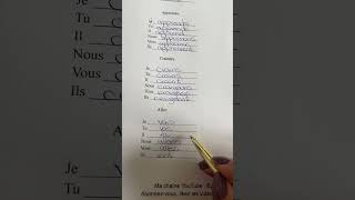 Conjugaison de verbes en français  aller [upl. by Tenrag]