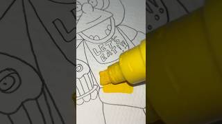 Drawing Chica  Five Nights at Freddys shorts [upl. by Rogerson]