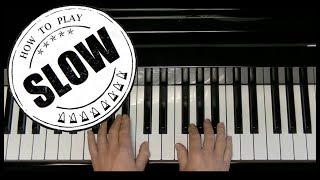 Alouette  James Bastien  Piano Basics  Level 1  Slow [upl. by Eneirda512]