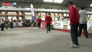 Petanca Campeonato España Tripletas PetancaTV CP San Veri vs CP Prats SemiFinal [upl. by Seafowl]