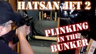 Hatsan Jet 2  Plinking In The Bunker [upl. by Antonetta]