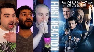 Watching Enders Game With TimotheeReacts and ItsTotallyCody FOR THE FIRST TIME  Movie Reaction [upl. by Elenahc]