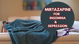 How Mirtazapine Helps With Sleep And Anxiety amp Depression  Remeron Side Effects [upl. by Taddeusz]