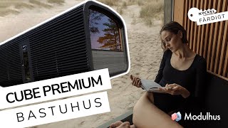 Bastuhusbastustuga Cube Premium med relaxavdelning [upl. by Luemas]