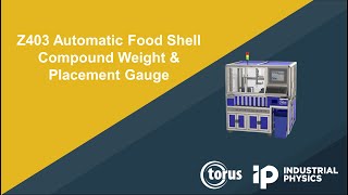 Torus Z403 Automatic Food Shell Compound Weight and Placement Gauge [upl. by Sherie]