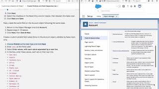 Create Picklists and Field Dependencies in Salesforce [upl. by Athelstan]