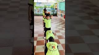 Preschool Ball Passing Game  Fun and Engaging Group Activity for Kids school funlearning [upl. by Onig]